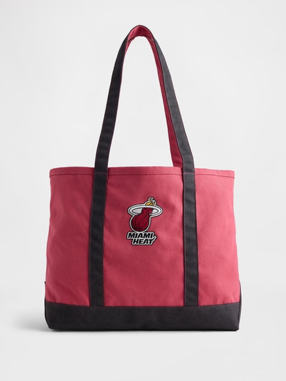 BNWT NEW Gap x NBA Miami Heat Basketball Logo Tote Bag!